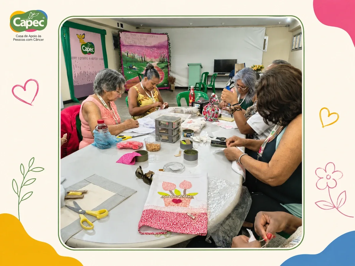 Projeto Entrando na Linha — artesanato e economia solidária